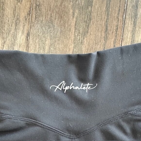 Alphalete Black Leggings. Size M. See pics for measurements. These particular Al - Picture 10 of 14